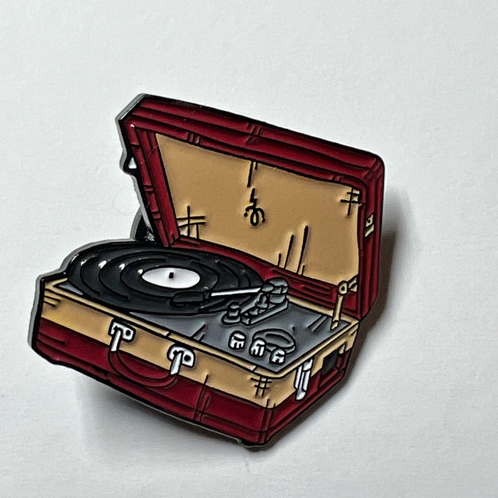 Record Player Pin